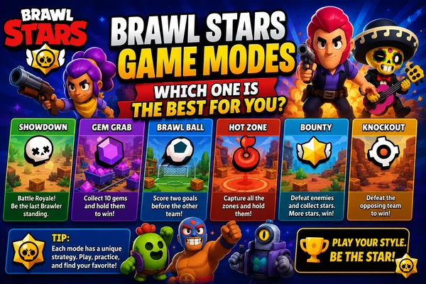 Brawl Stars Game Modes – Which One is the Best for You?